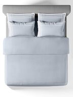 CLASSICO-SKY-BRIGHT WHITE DOUBLE DUVET BEDDING SET