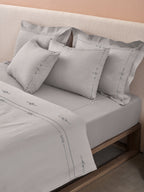 ELENOR-ASH KING BED SHEET SET