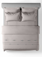 ELENOR-ASH DOUBLE DUVET BEDDING SET
