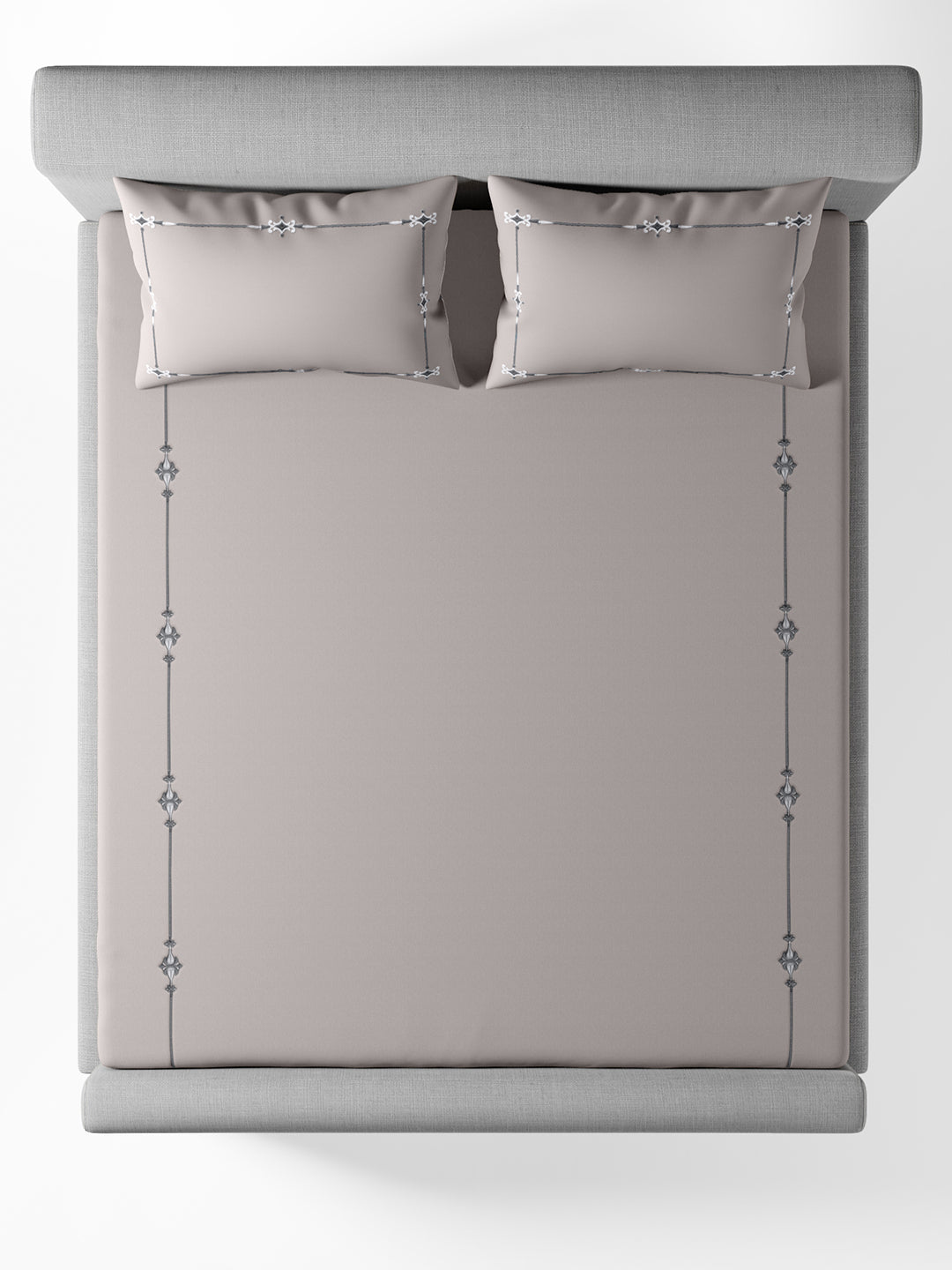 ELENOR-ASH DOUBLE DUVET BEDDING SET
