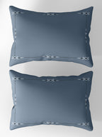 ELENOR-BLUE MIRAGE KING BED SHEET SET