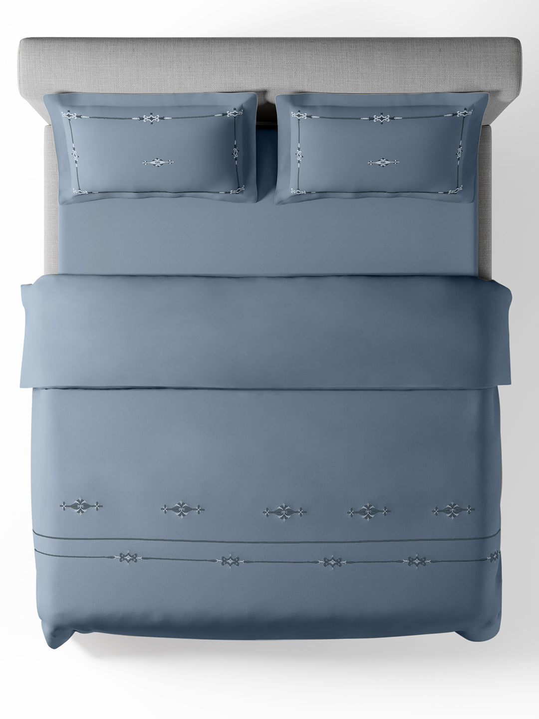 ELENOR-BLUE MIRAGE DOUBLE DUVET COVER SET
