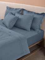 ELENOR-BLUE MIRAGE DOUBLE DUVET COVER SET