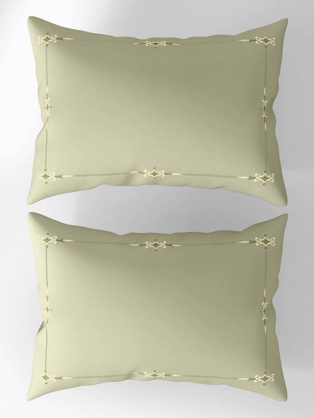 ELENOR-CELADON KING BED SHEET SET