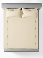 ELENOR-CLOUD CREAM KING BED SHEET SET