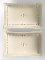ELENOR-CLOUD CREAM DOUBLE DUVET COVER SET