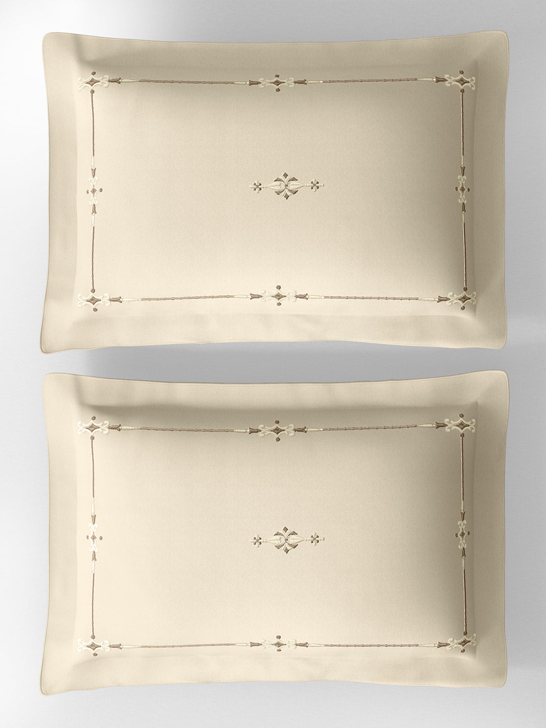ELENOR-CLOUD CREAM DOUBLE DUVET COVER SET