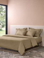 ELENOR-TAUPE GREY KING BED SHEET SET