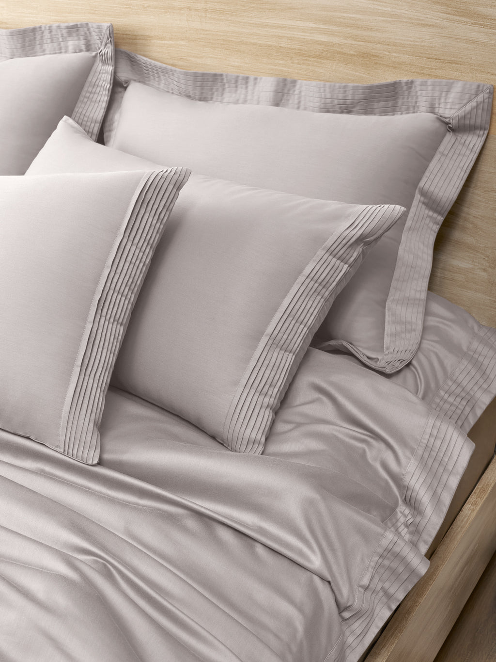 PRISTINE-ASH KING BED SHEET SET
