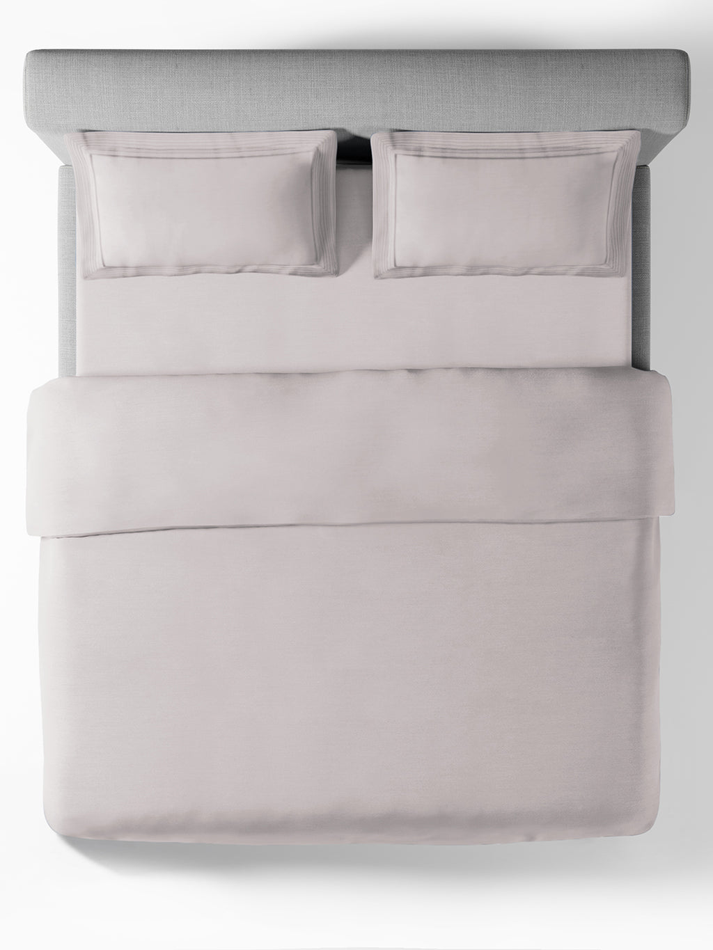 PRISTINE-ASH DOUBLE DUVET COVER SET