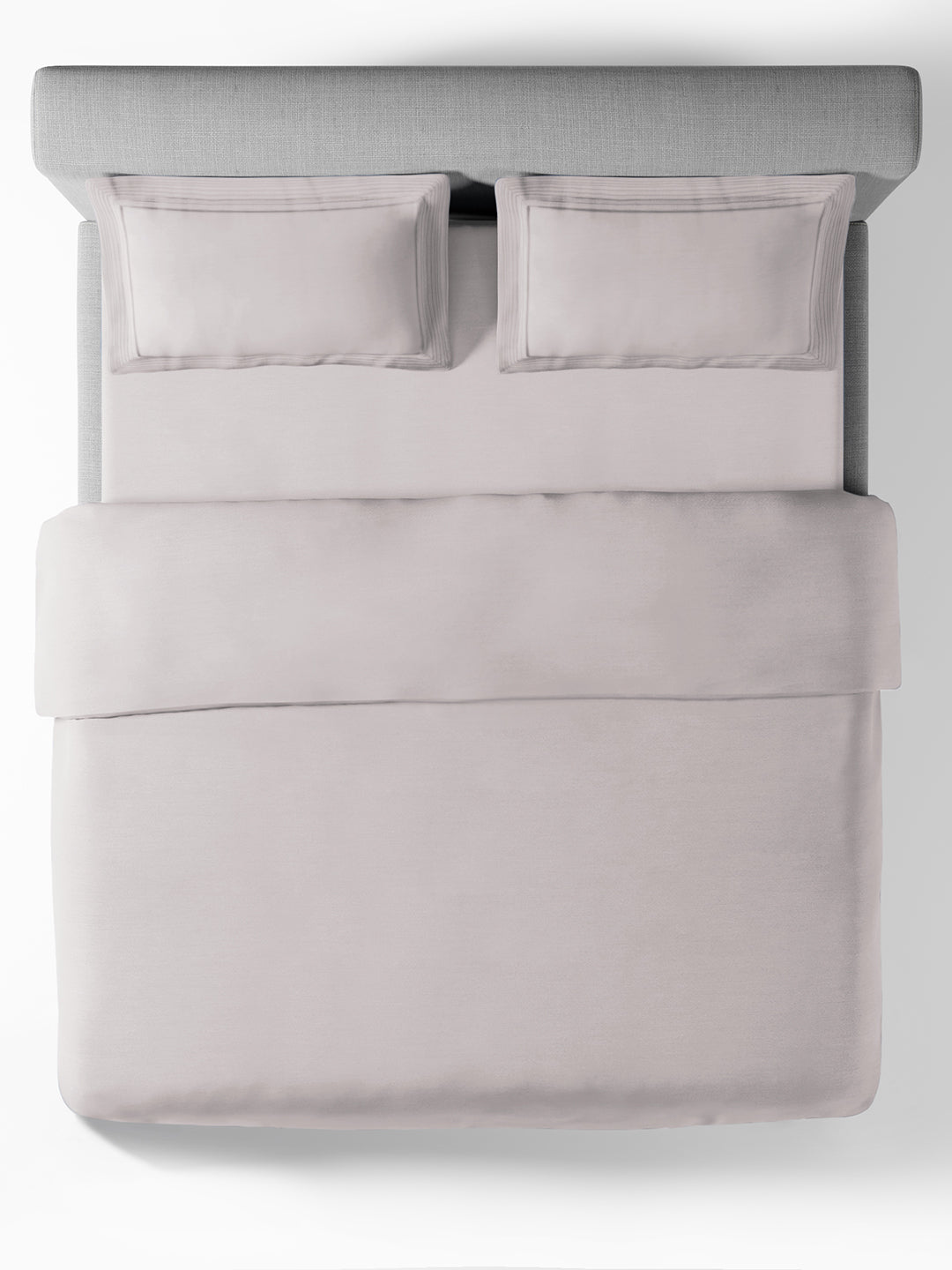 PRISTINE-ASH DOUBLE DUVET COVER SET