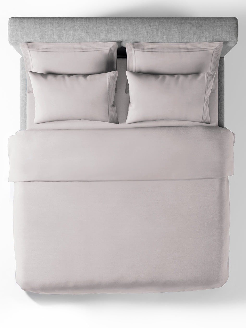 PRISTINE-ASH DOUBLE DUVET BEDDING SET