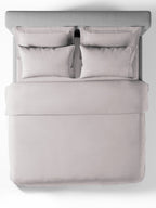 PRISTINE-ASH DOUBLE DUVET BEDDING SET