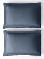 PRISTINE-BLUE MIRAGE DOUBLE DUVET COVER SET