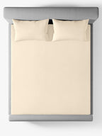 PRISTINE-CLOUD CREAM KING BED SHEET SET