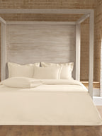 PRISTINE-CLOUD CREAM KING BED SHEET SET