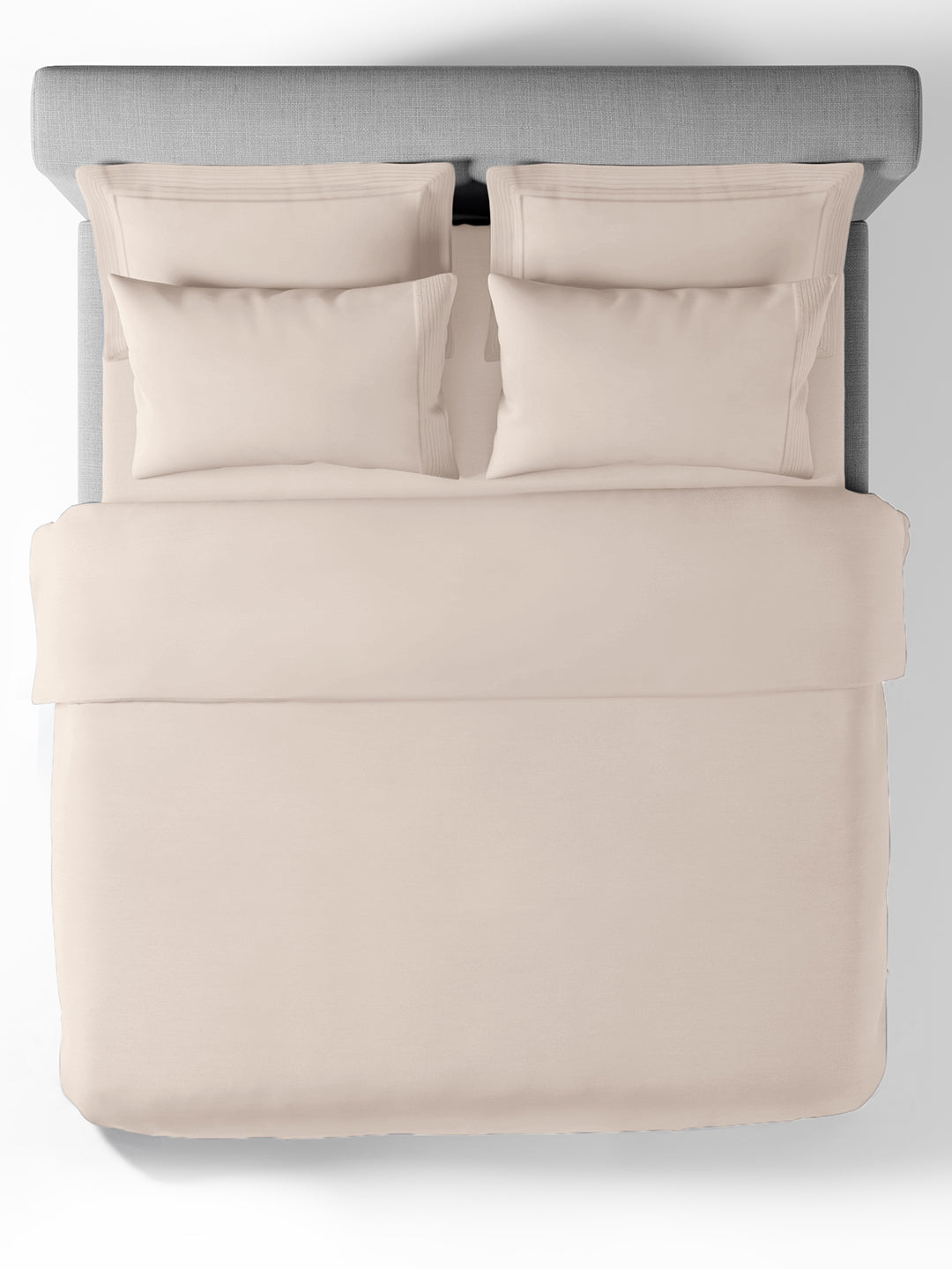 PRISTINE-PUMICE STONE DOUBLE DUVET BEDDING SET