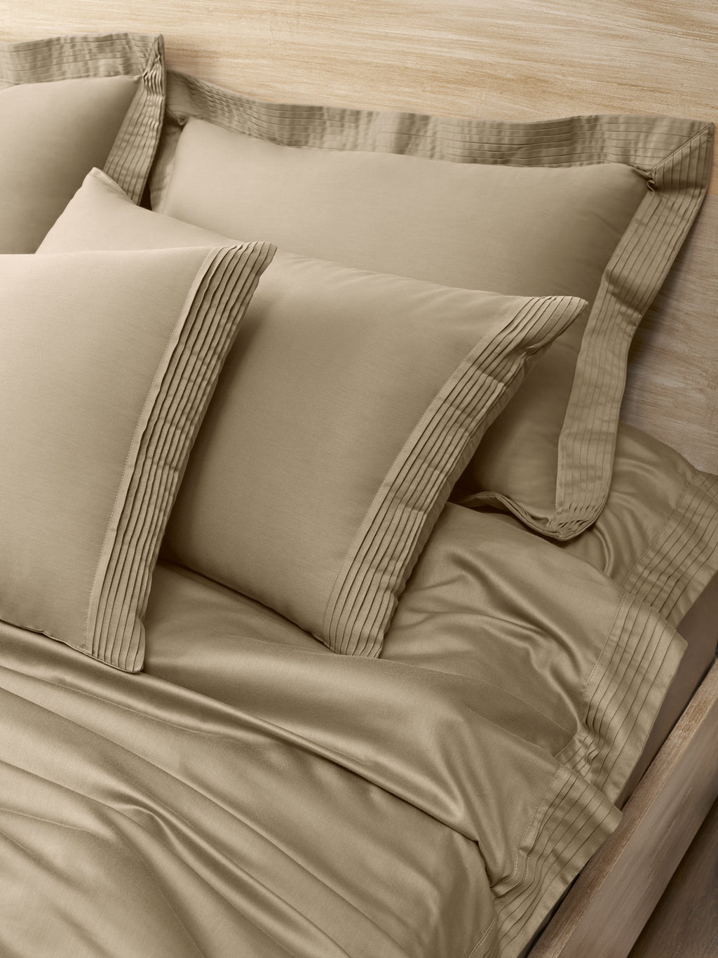 PRISTINE-TAUPE GREY DOUBLE DUVET BEDDING SET