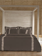 SCROLLIS-CHOCOLATE CHIP DOUBLE DUVET COVER SET