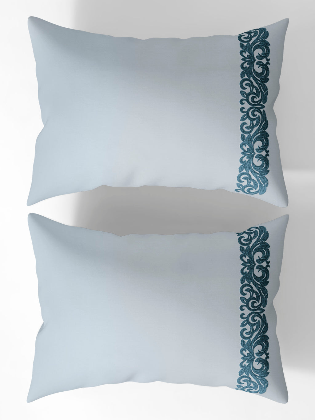 SCROLLIS-SKY KING BED SHEET SET