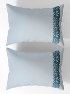 SCROLLIS-SKY KING BED SHEET SET