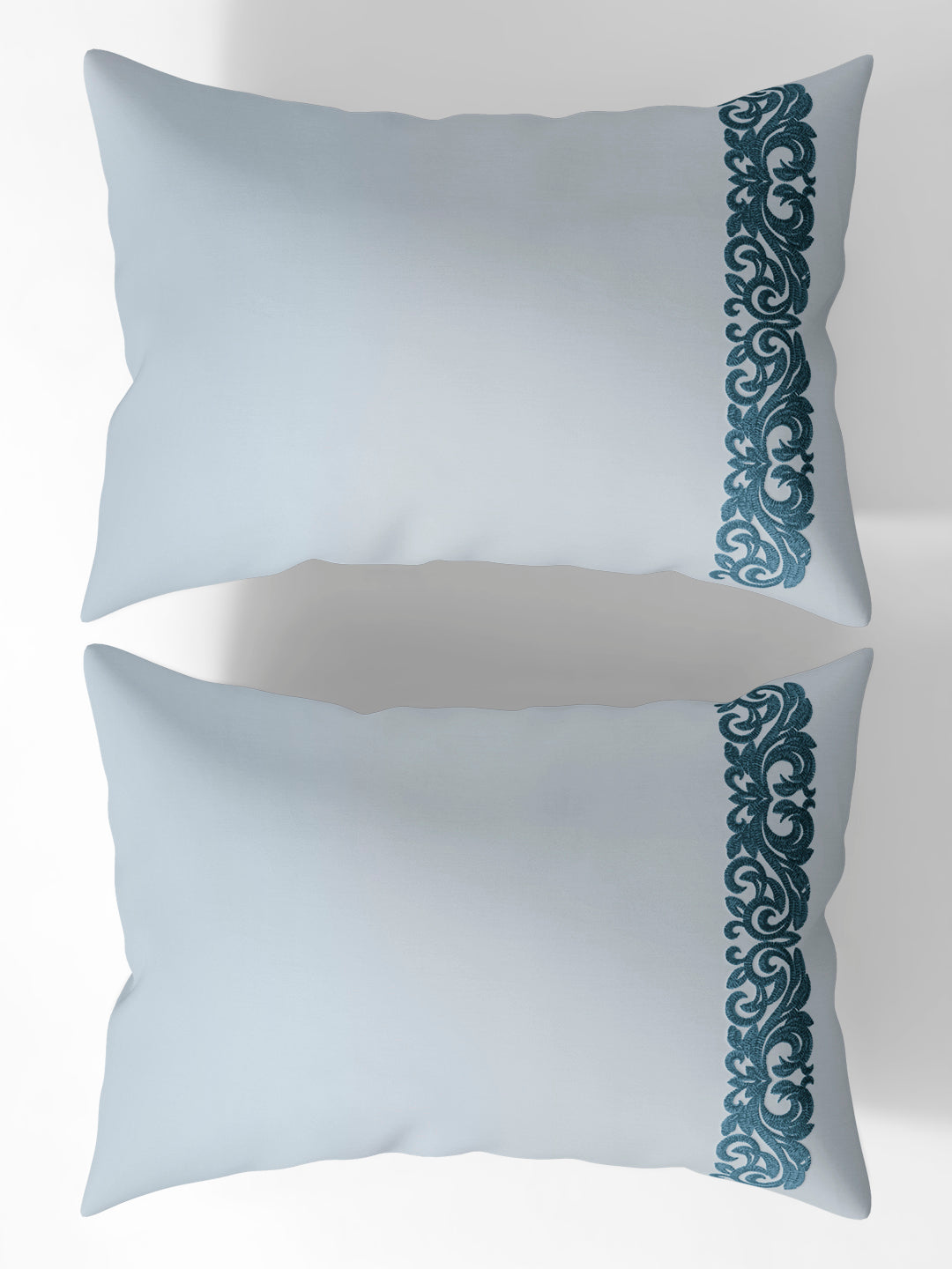 SCROLLIS-SKY KING BED SHEET SET