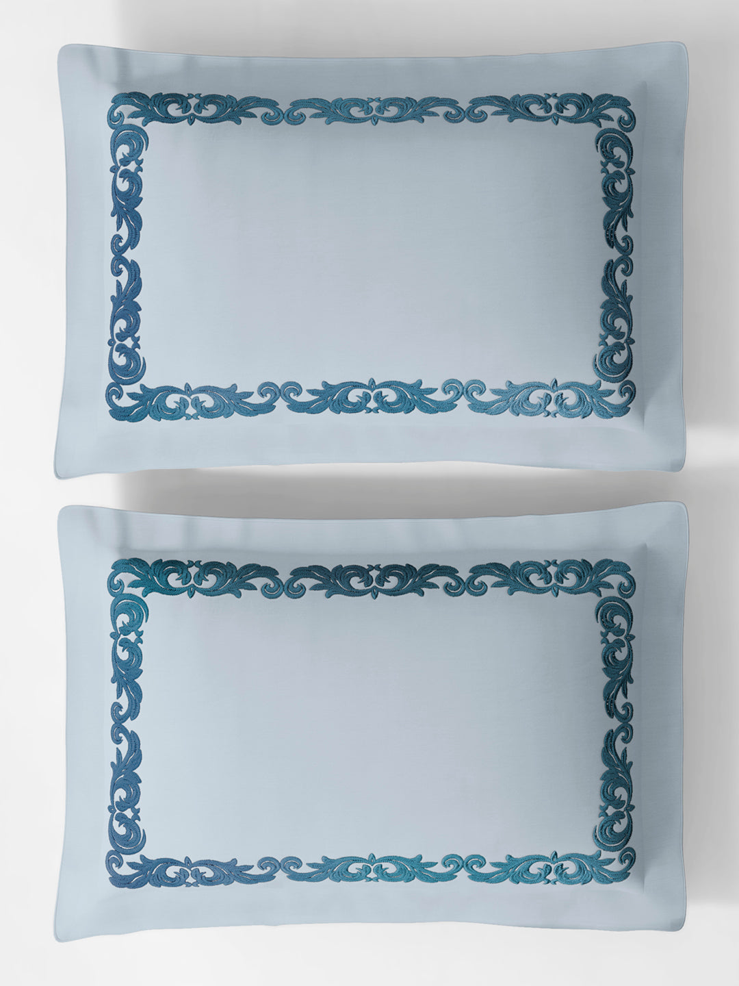 SCROLLIS-SKY DOUBLE DUVET COVER SET