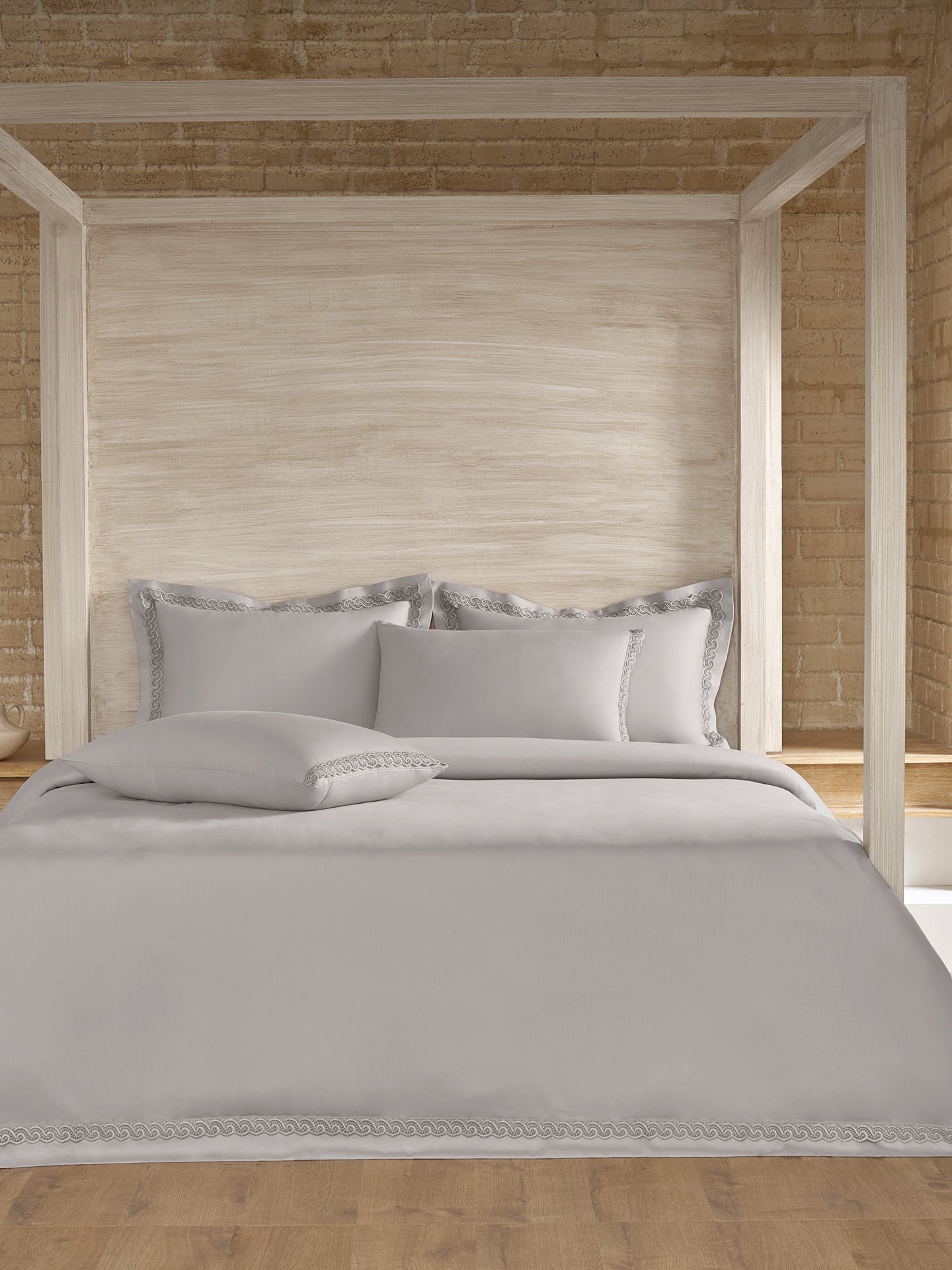 SERENO-ASH DOUBLE DUVET COVER SET