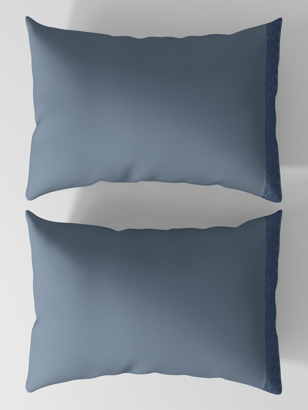 SERENO-BLUE MIRAGE KING BED SHEET SET