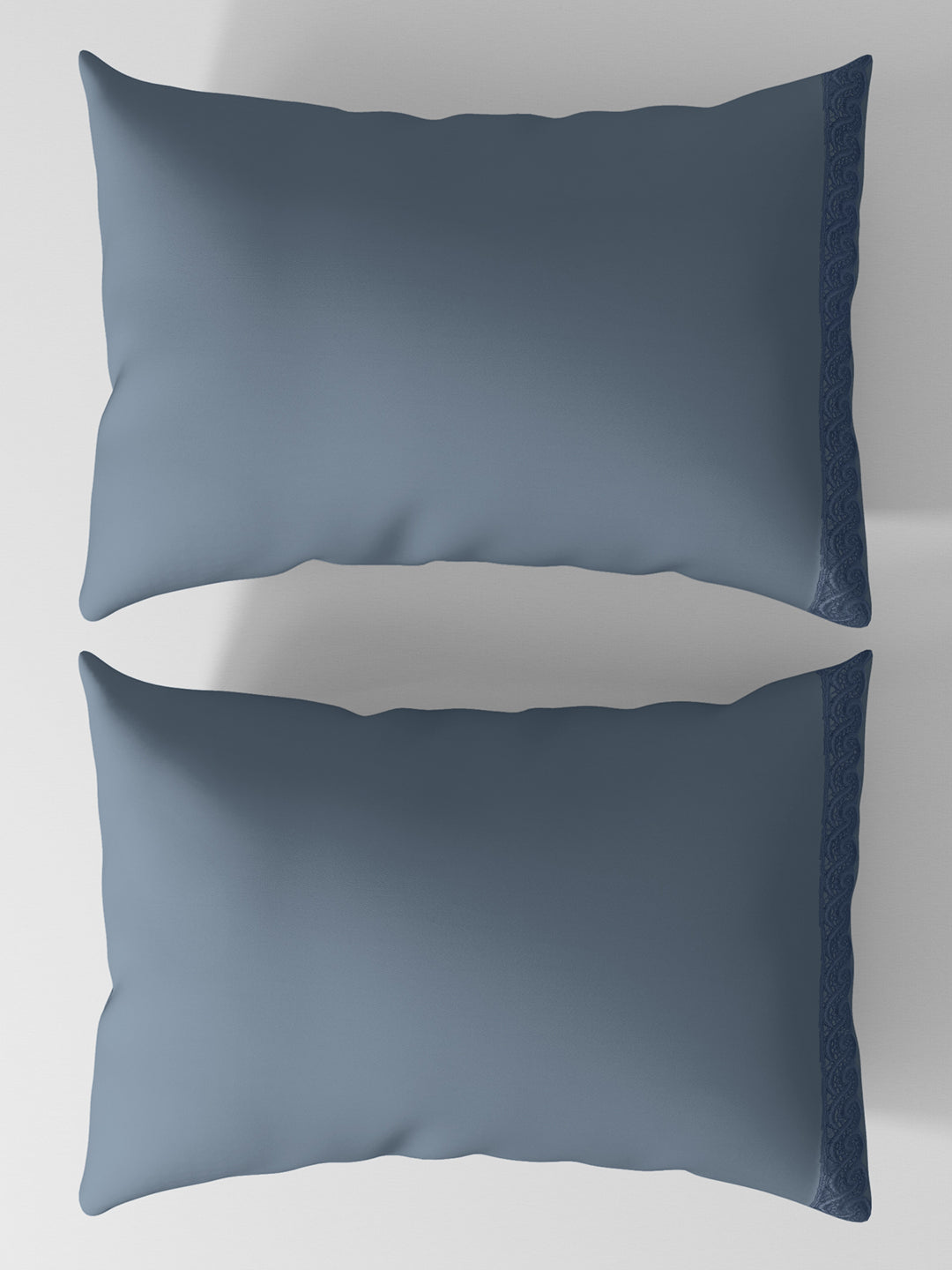 SERENO-BLUE MIRAGE KING BED SHEET SET
