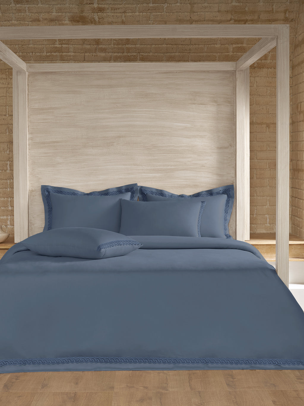 SERENO-BLUE MIRAGE DOUBLE DUVET COVER SET