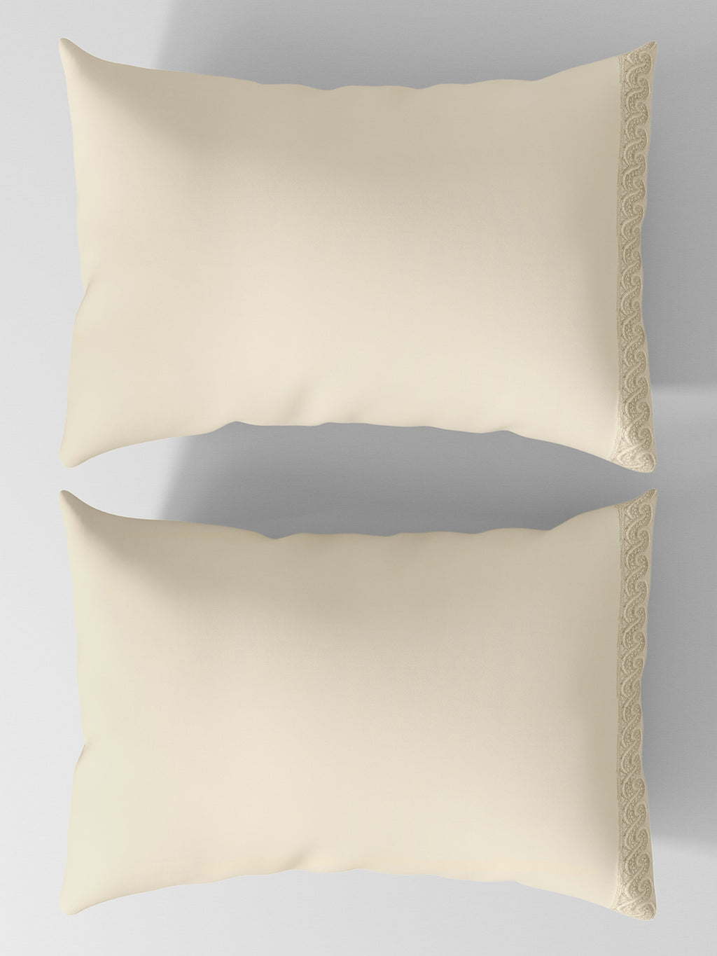 SERENO-CLOUD CREAM KING BED SHEET SET