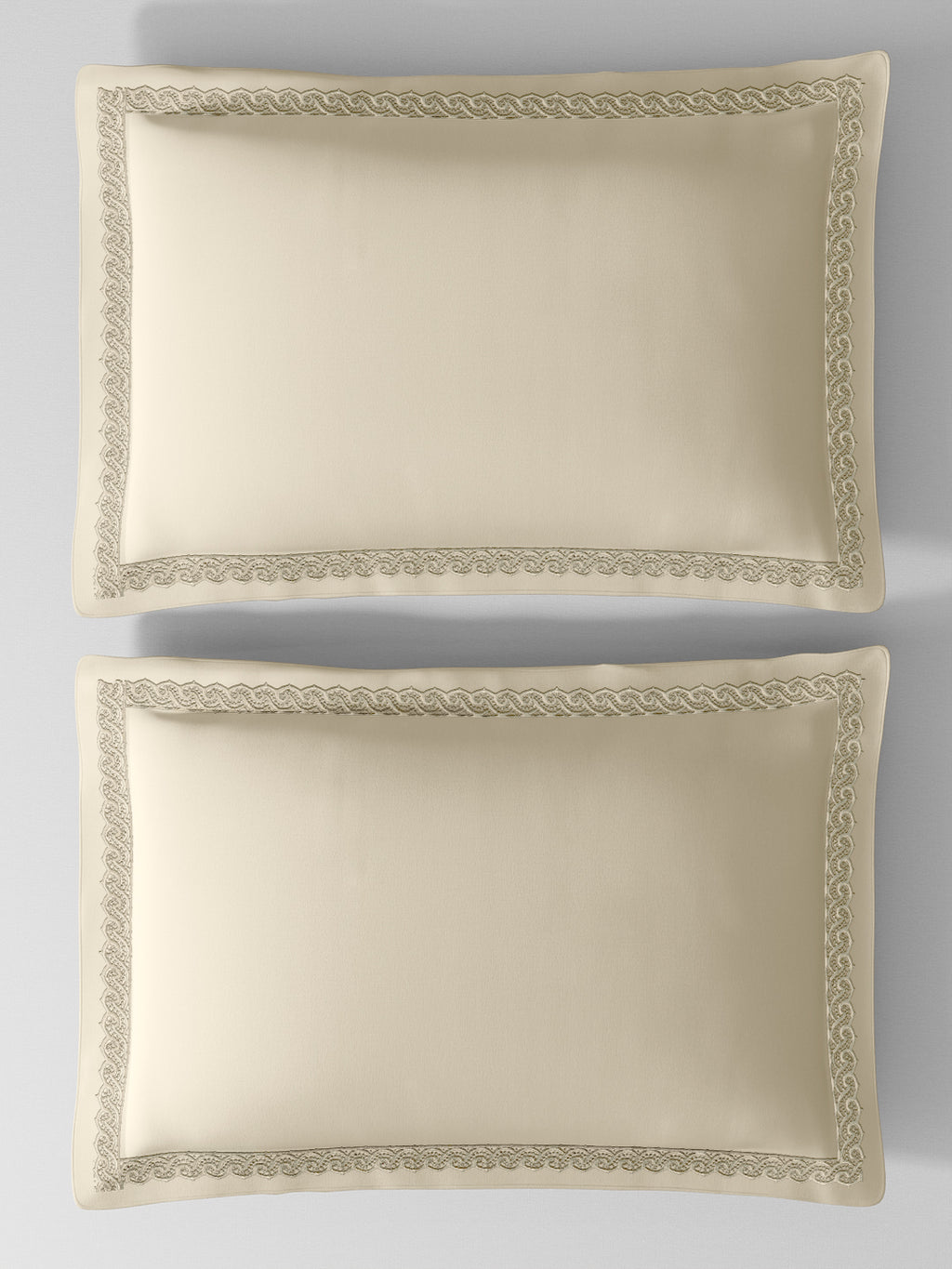 SERENO-CLOUD CREAM DOUBLE DUVET COVER SET