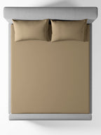 SERENO-TAUPE GREY KING BED SHEET SET