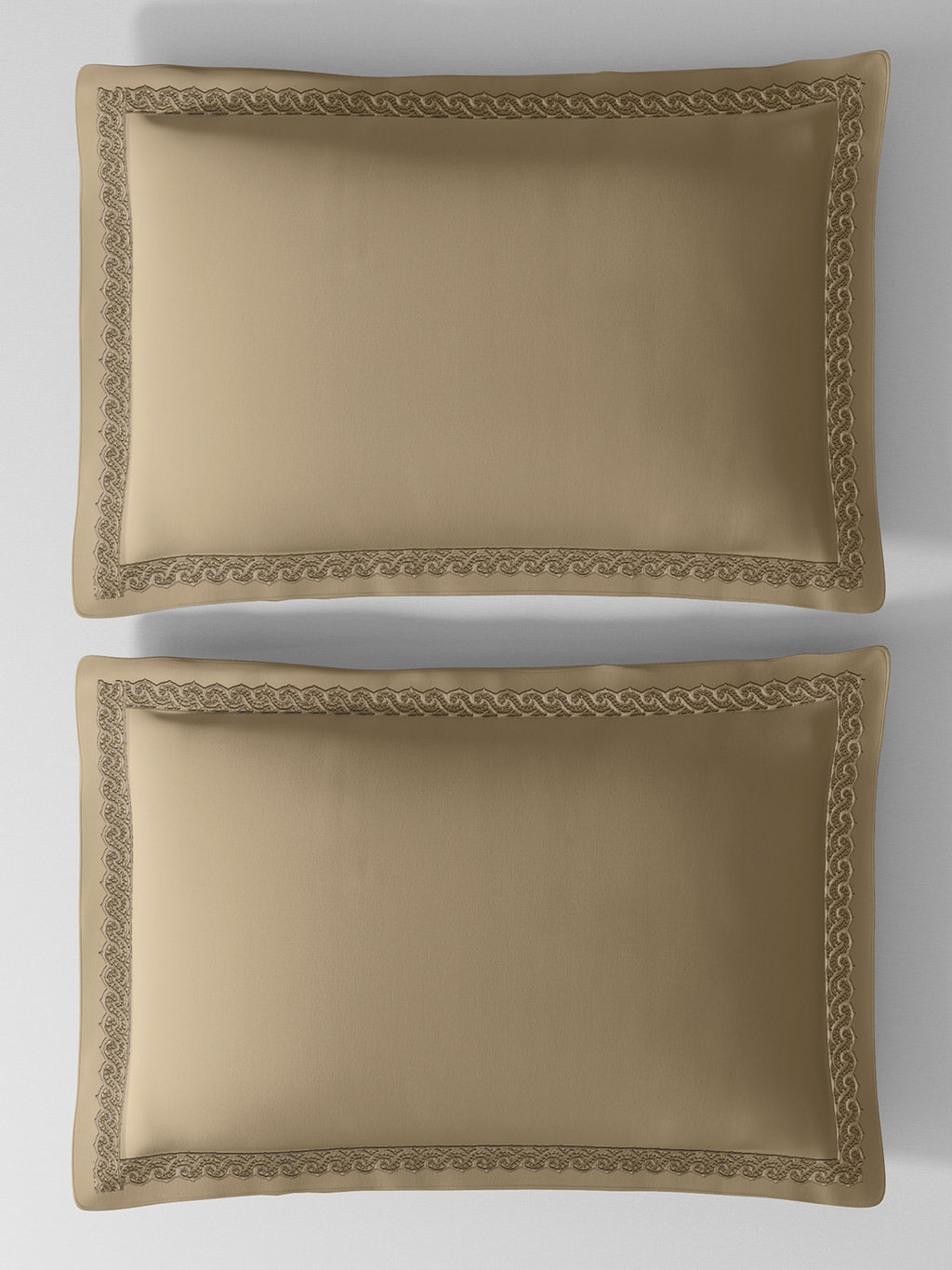 SERENO-TAUPE GREY DOUBLE DUVET COVER SET