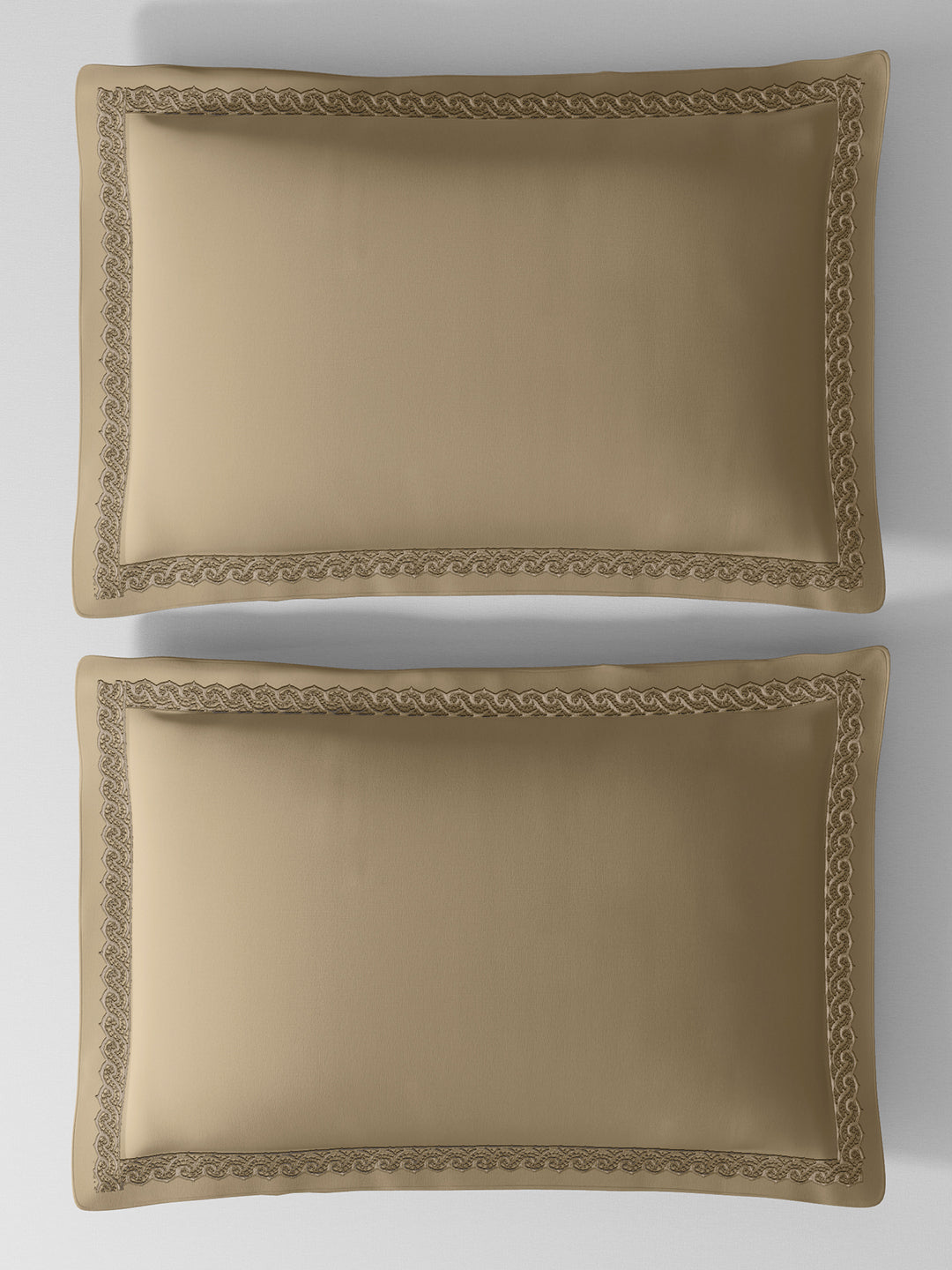 SERENO-TAUPE GREY DOUBLE DUVET COVER SET