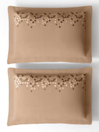 SPECKLE-ALMOND DOUBLE DUVET COVER SET