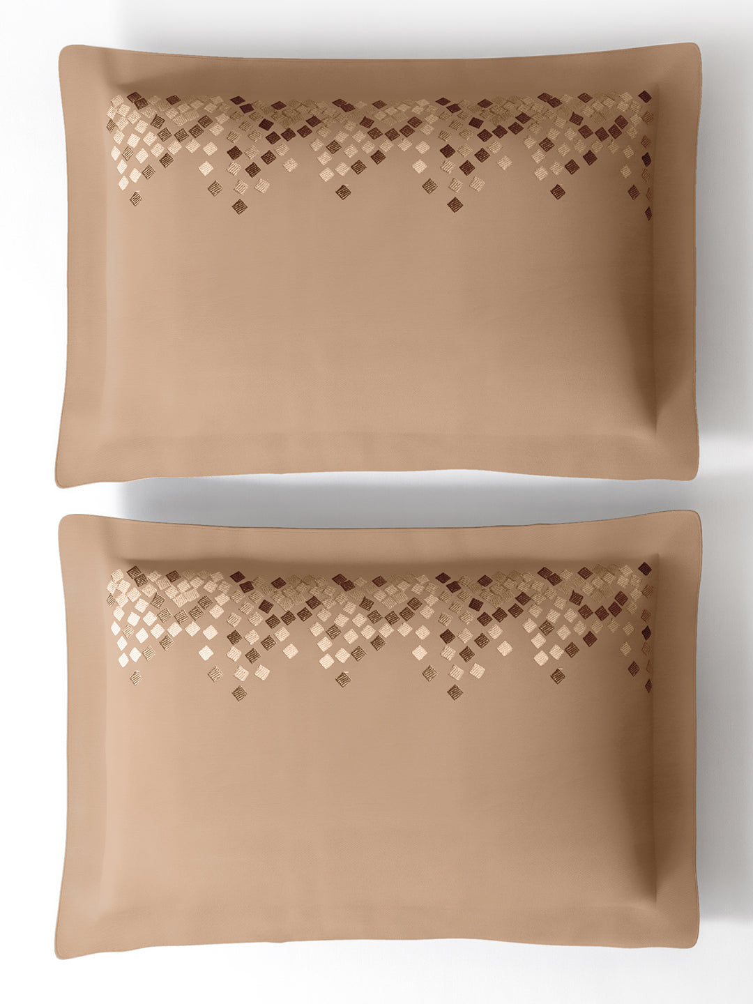 SPECKLE-ALMOND DOUBLE DUVET COVER SET