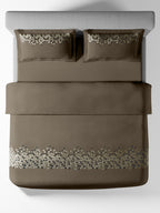 SPECKLE-CHOCOLATE CHIP DOUBLE DUVET COVER SET
