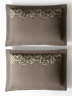 SPECKLE-CHOCOLATE CHIP DOUBLE DUVET COVER SET