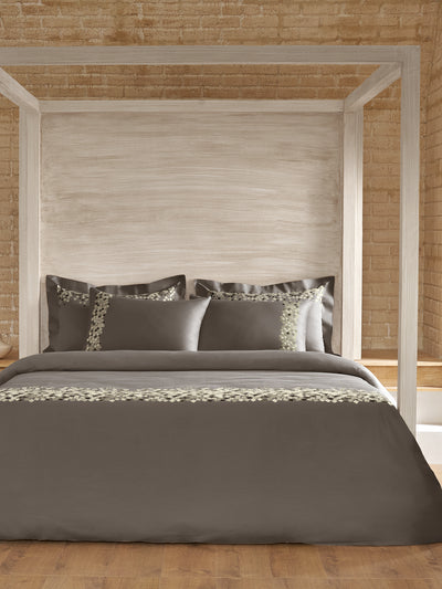SPECKLE-CHOCOLATE CHIP DOUBLE DUVET BEDDING SET