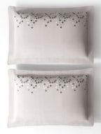 SPECKLE-LIGHT SILVER DOUBLE DUVET COVER SET