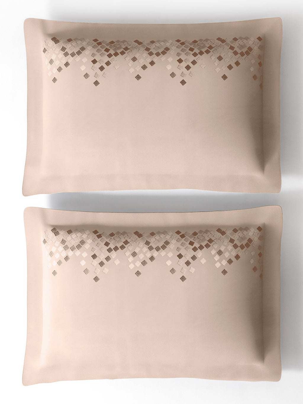 SPECKLE-PEARLED IVORY DOUBLE DUVET COVER SET