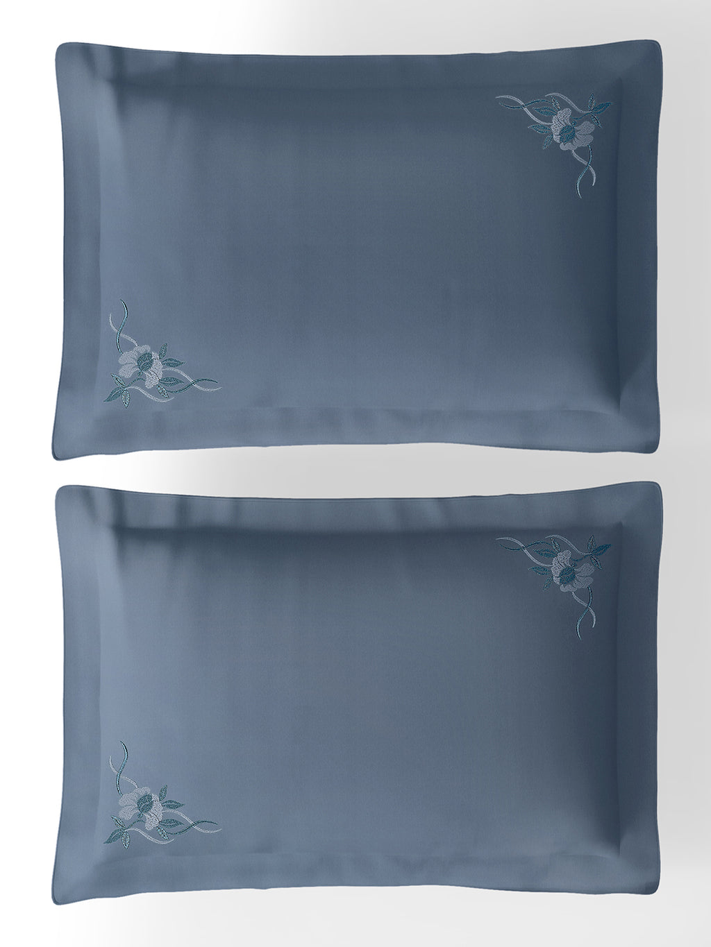 VINE-BLUE MIRAGE DOUBLE DUVET COVER SET