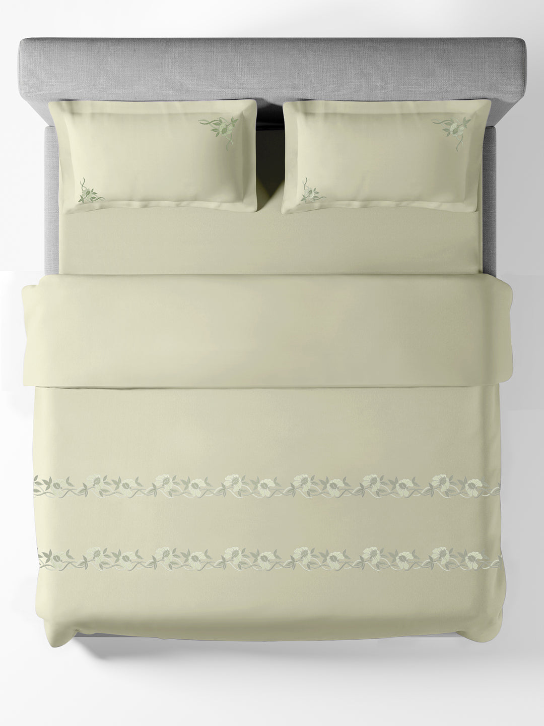 VINE-CELADON DOUBLE DUVET COVER SET