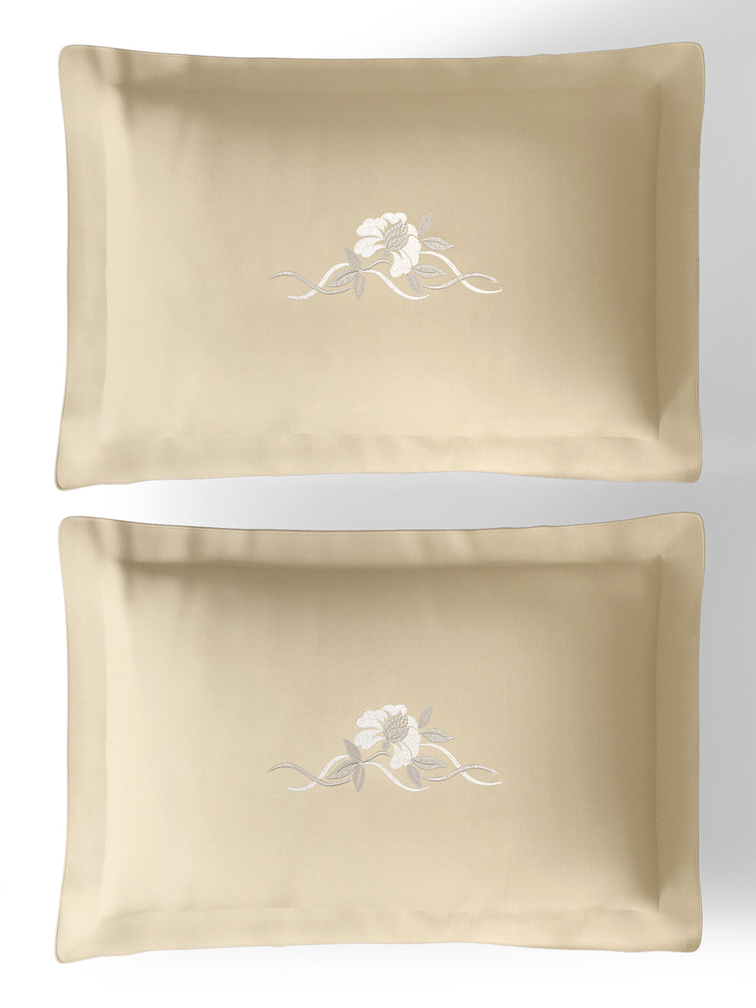 VINE-CLOUD CREAM KING BED SHEET SET