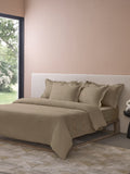 VINE-TAUPE GREY DOUBLE DUVET COVER SET