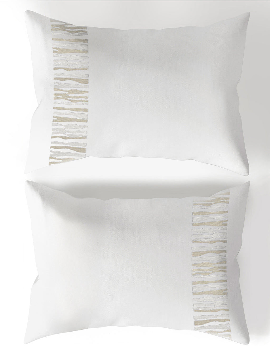 TERRA-BRILLIANT WHITE KING BED SHEET SET