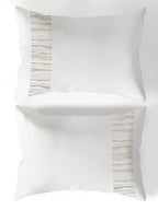 TERRA-BRILLIANT WHITE KING BED SHEET SET