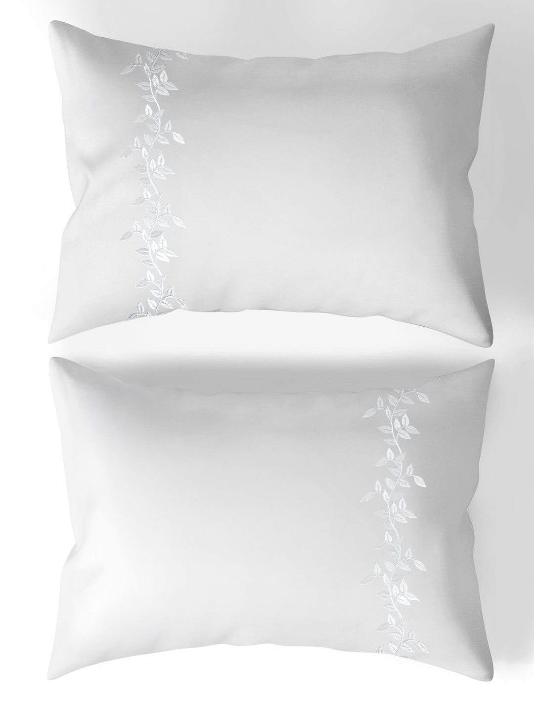 VERONA-BRILLIANT WHITE KING BED SHEET SET